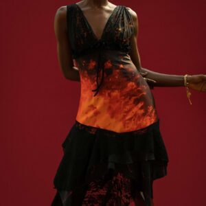 Look 06 - The Lava Midi Dress - Image 6