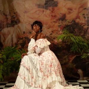 Look 2 - The Lace Floral Dress