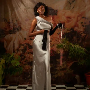 Look 13 - The Grey Dress