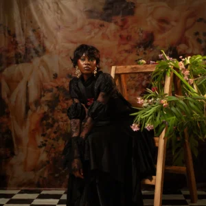 Look 16 - The Black Dress